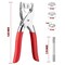 200 Sets Metal Snaps Buttons with Fastener Pliers Press Tool Kit Perfect for DIY Crafts Clothes Hats and Sewing (10 Colors,9.5mm)